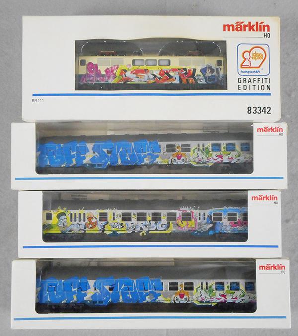 MARKLIN GRAFFITI EDITION TRAIN SET (1 of 1)
