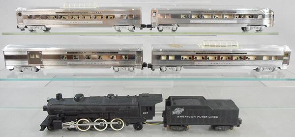 american flyer train set
