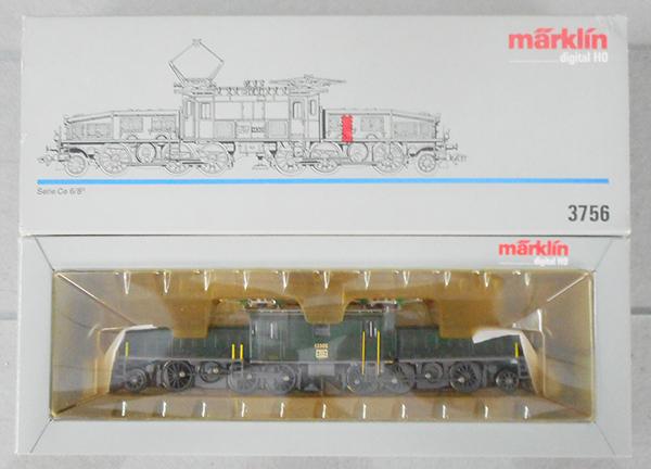 MARKLIN 3756 SWISS CROCODILE: HO ga, digital, orig box & insert, C8.