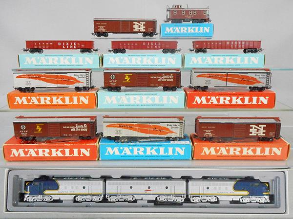 Marklin Santa Fe Train Set