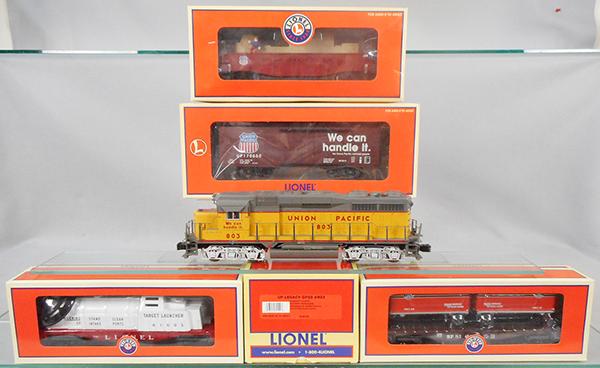 lionel union pacific train set