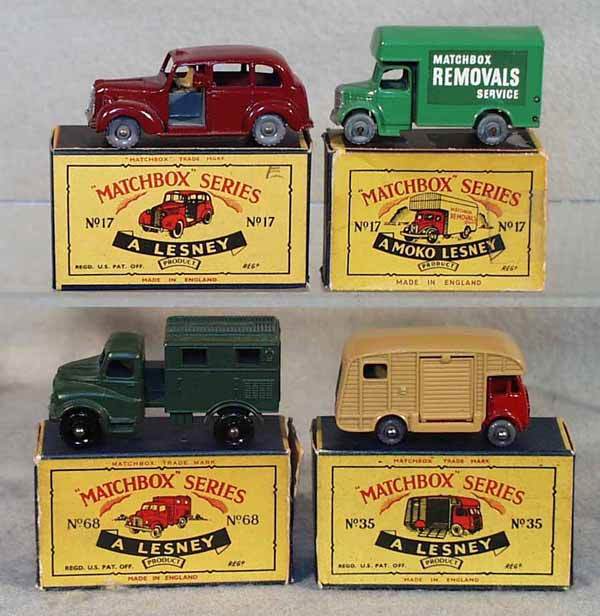 4 MATCHBOX MOKOS
