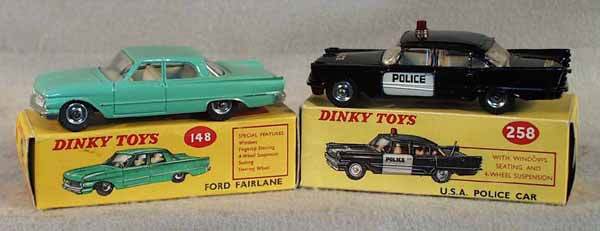 2 DINKY AUTOS