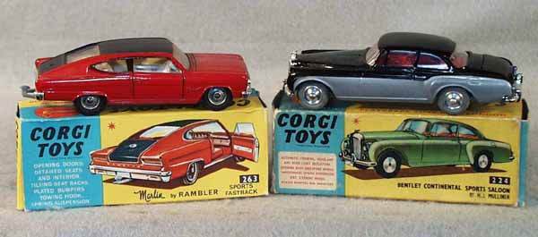 2 CORGI AUTOS