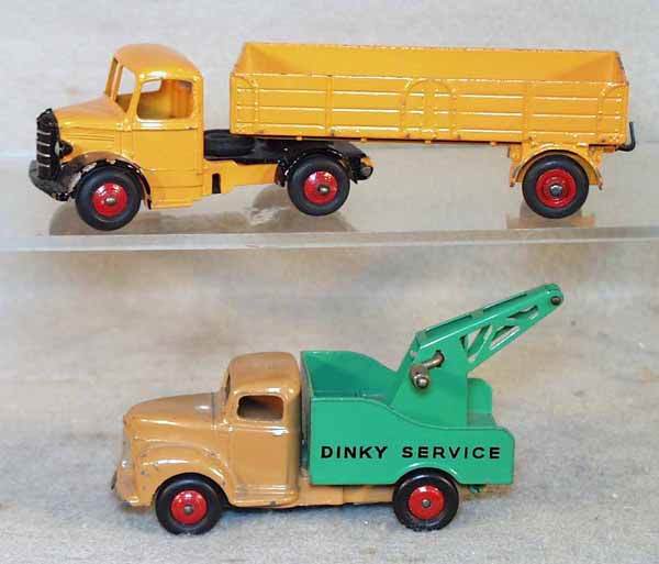 2 DINKY TRUCKS