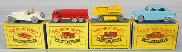 4 MATCHBOX VEHICLES (1 of 1)