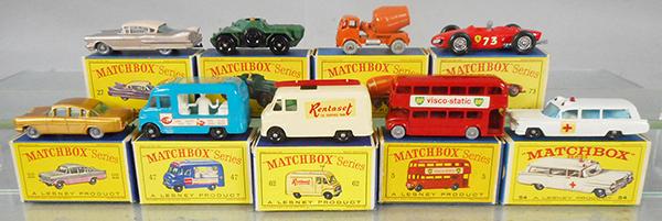 9 MATCHBOX VEHICLES (1 of 1)