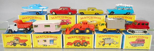 9 MATCHBOX VEHICLES (1 of 1)