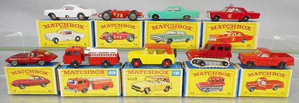 9 MATCHBOX VEHICLES (1 of 1)