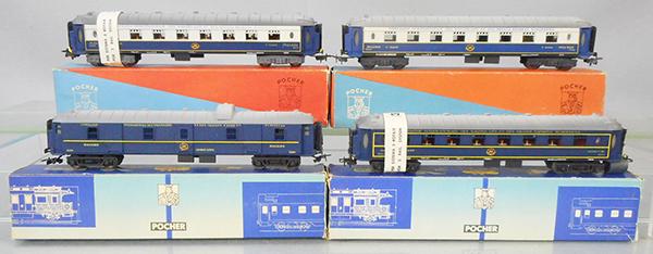 POCHER ORIENT EXPRESS CIWL COACHES (1 of 1)