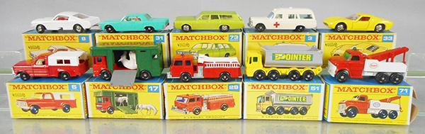 10 MATCHBOX CARS (1 of 1)