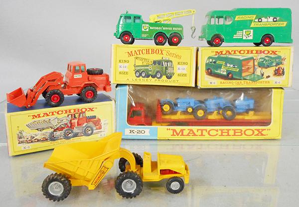 5 MATCHBOX KING SIZE VEHICLES (1 of 1)