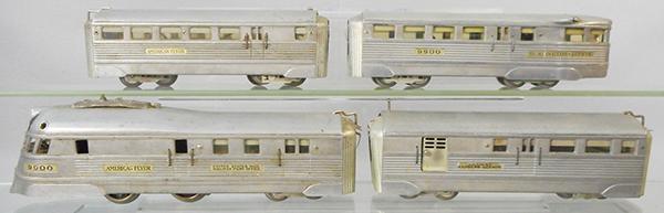 AMERICAN FLYER BURLINGTON ZEPHYR SET (1 of 1)