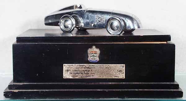 1936 MG BLACKPOOL TROPHY W/CIGARETTE LIGHTER