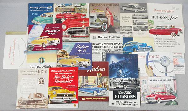 20 HUDSON AUTO BROCHURES (1 of 1)