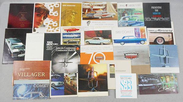 26 LINCOLN AUTO BROCHURES (1 of 1)