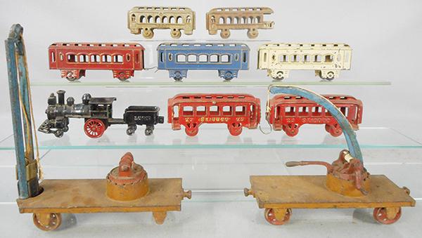 CAST IRON FLOOR TRAINS (1 of 1)