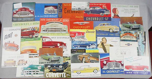 28 CHEVROLET AUTO BROCHURES (1 of 1)