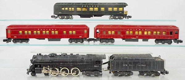 american flyer train set