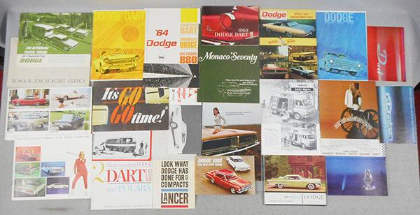 25 DODGE AUTO BROCHURES (1 of 1)
