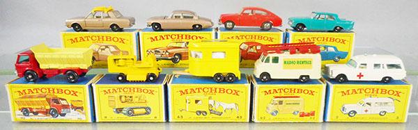 9 MATCHBOX VEHICLES (1 of 1)