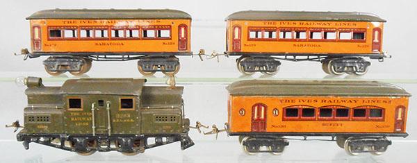 IVES TRAIN SET (1 of 2)