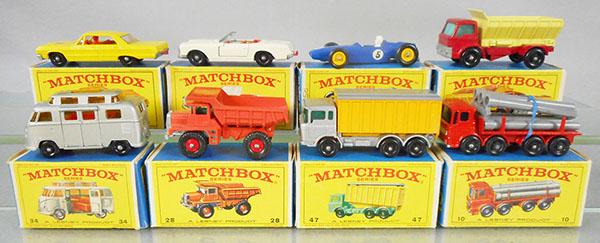 8 MATCHBOX VEHICLES (1 of 1)