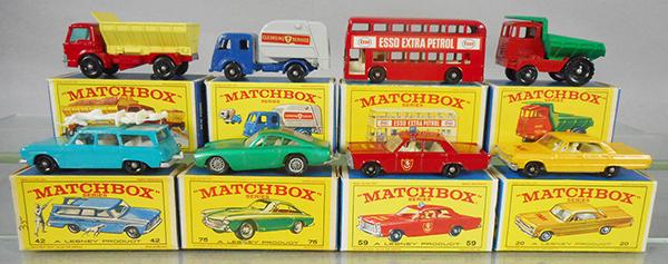8 MATCHBOX VEHICLES (1 of 1)