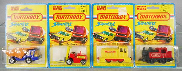 4 MATCHBOX SUPERFASTS (1 of 1)