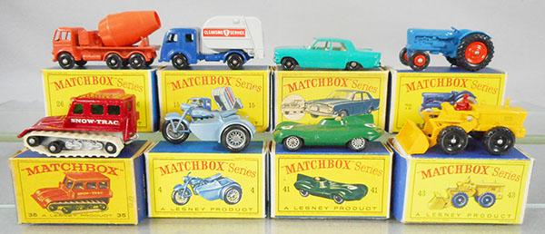 8 MATCHBOX VEHICLES (1 of 1)