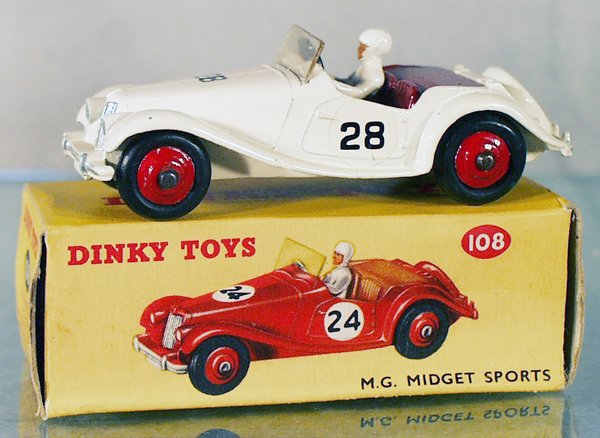 DINKY 108 MG MIDGET SPORTS