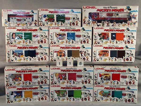 lionel disney train set