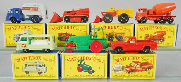 7 MATCHBOX VEHICLES (1 of 1)
