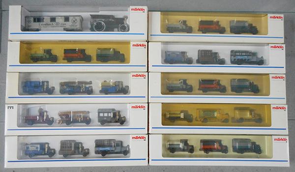 10 MARKLIN VEHICLES ACCESSORY SETS (1 of 1)