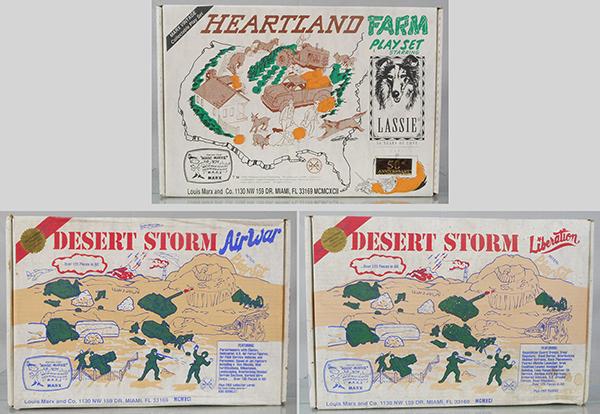 3 MARX PLAYSETS (1 of 1)