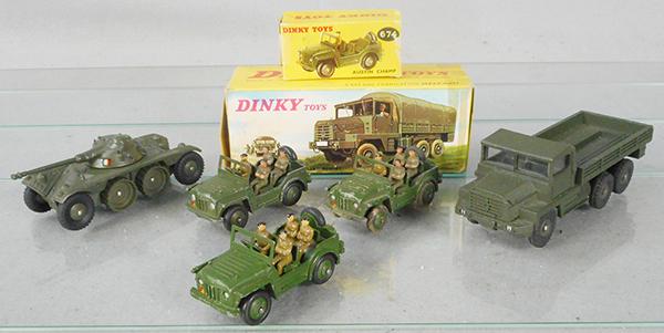 dinky military vehicles