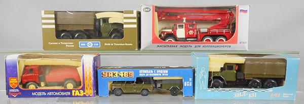 5 RUSSIAN VEHICLES (1 of 1)