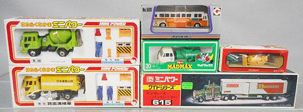 6 JAPANESE DIE CAST VEHICLES (1 of 1)