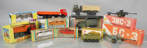 11 RUSSIAN DIE CAST VEHICLES (1 of 1)