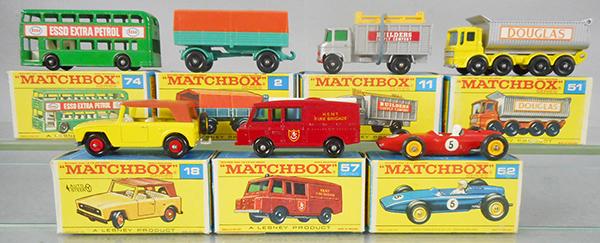 7 MATCHBOX VEHICLES (1 of 1)