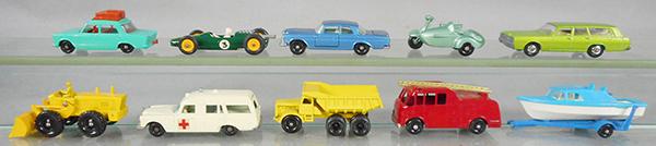 10 MATCHBOX VEHICLES (1 of 1)