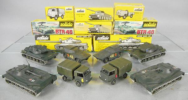 8 SOLIDO MILITARY VEHICLES (1 of 1)
