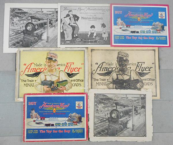 7 AMERICAN FLYER CATALOGS (1 of 1)