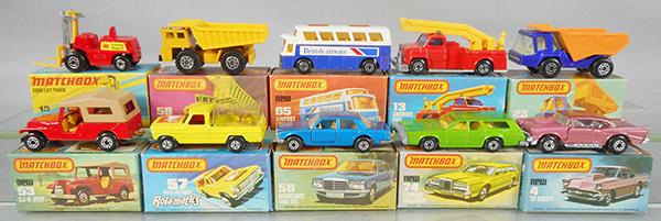 10 MATCHBOX SUPERFASTS (1 of 1)