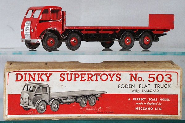 DINKY 503 FODEN FLAT TRUCK