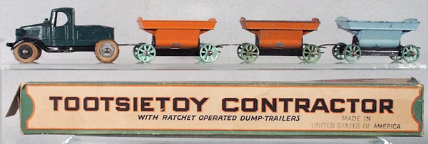 TOOTSIETOY 191 MACK CONTRACTORS SET