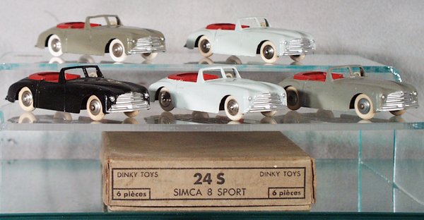 DINKY 6 24S SIMCA 8 SPORT TRADE PACK