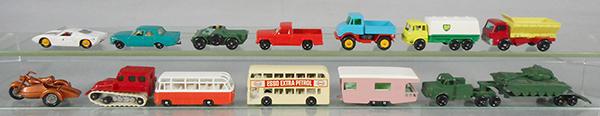 13 MATCHBOX VEHICLES (1 of 1)