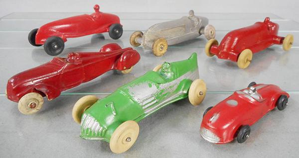 6 RUBBER RACE CARS (1 of 1)