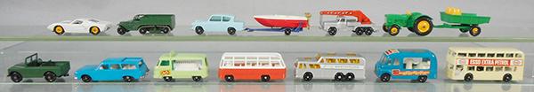 14 MATCHBOX VEHICLES (1 of 1)